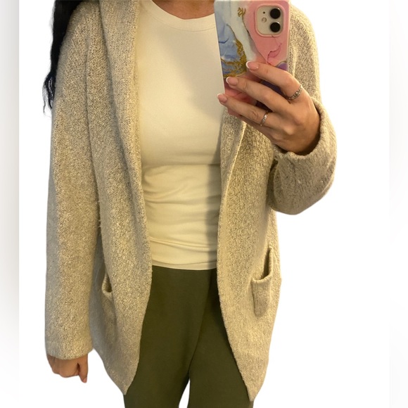 Jackets & Blazers - Hooded Jacket / Sweater - thick and heavy material